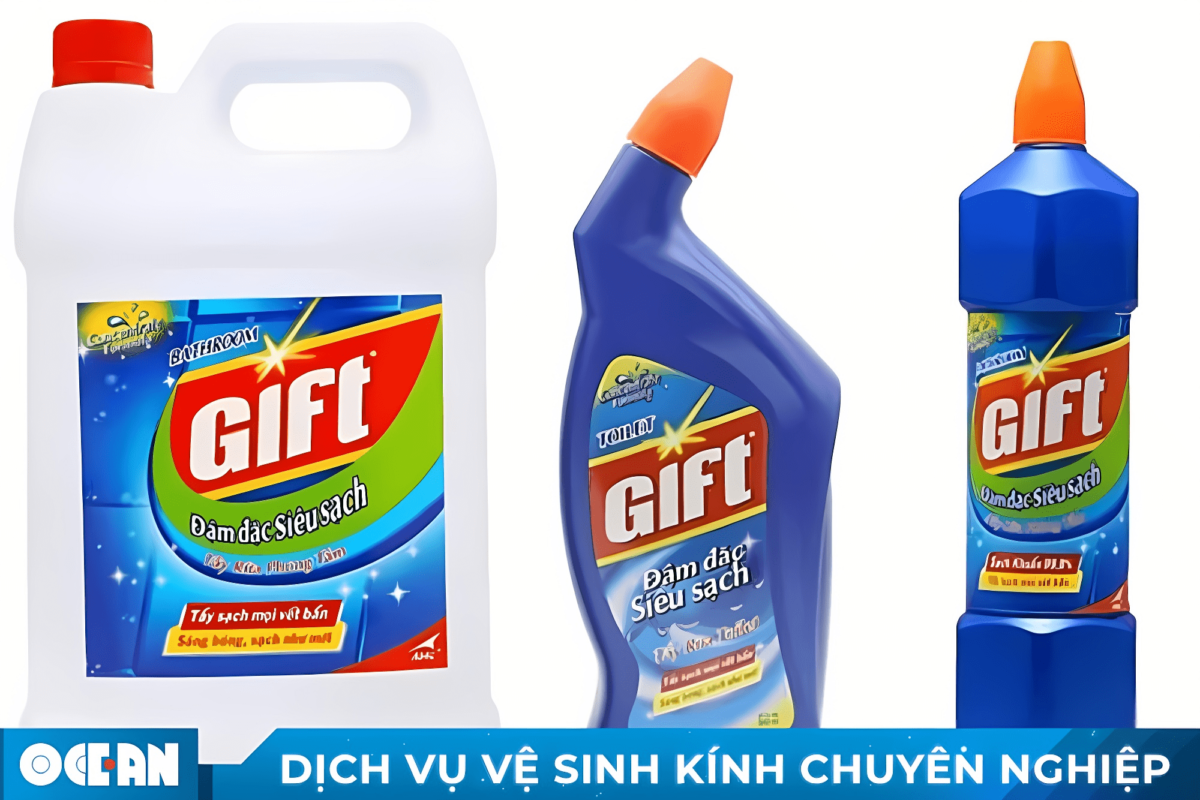 Hóa chất Gift - Thương hiệu quen thuộc với người tiêu dùng Việt