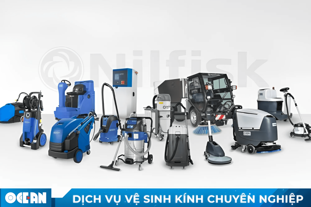 Nilfisk - Thương hiệu máy móc thiết bị làm sạch được tin dùng nhất hiện nay