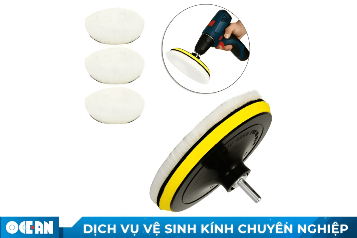 Phớt đánh bóng kính - Hỗ trợ việc vệ sinh kính dễ dàng hơn